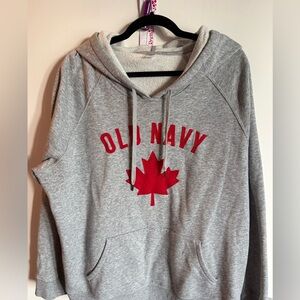 Grey old navy hoodie